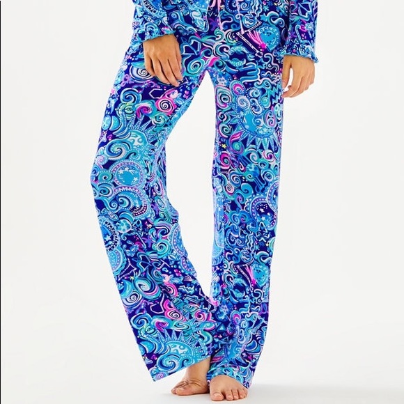 Lilly Pulitzer Pj Pant Cosmic Kismet 